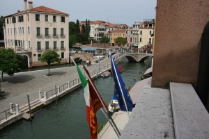The view from the Hotel Olimpia in Venice