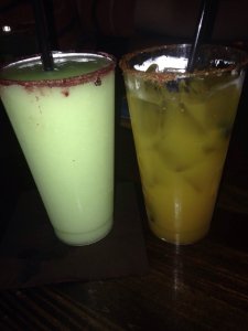 Avocado and Blood Orange Margaritas at La Cava del Tequila: Photo courtesy of Yelp user Annie N.